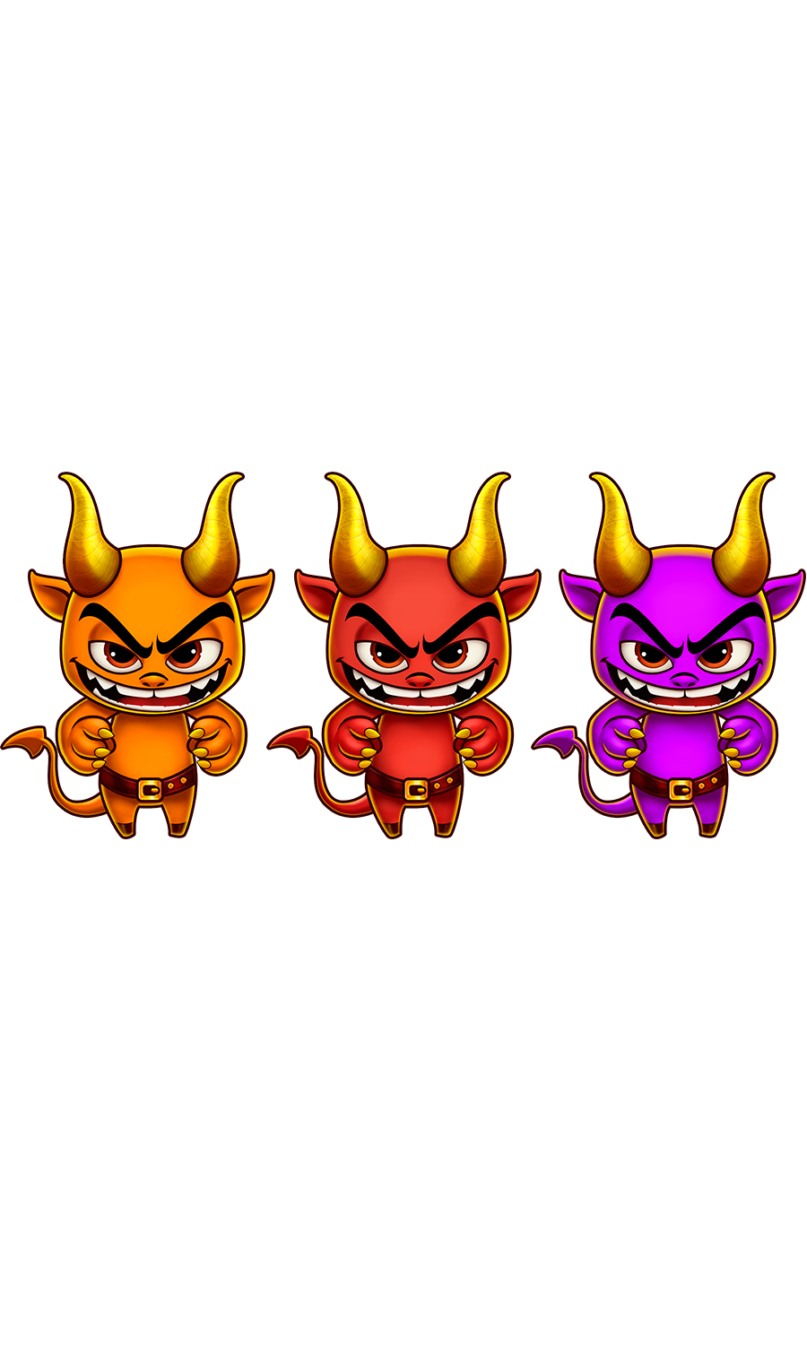 Amazing Legends™ Lucky Devils Game Characters