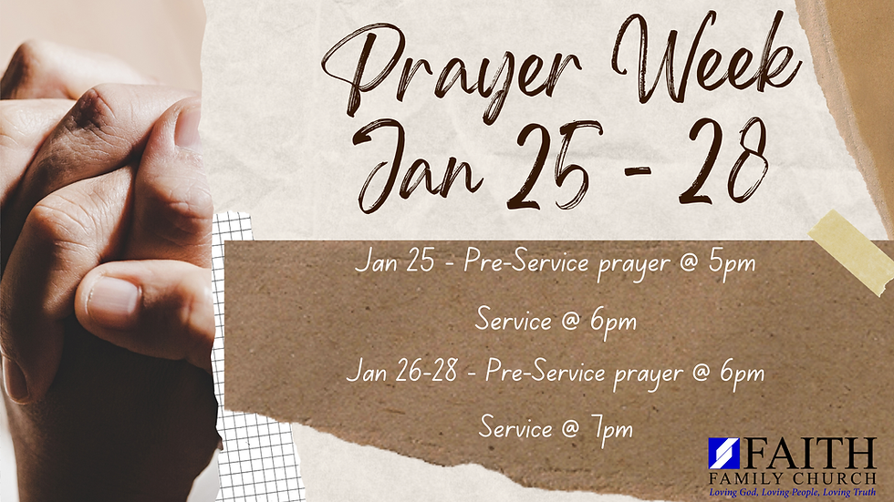 Prayer Week