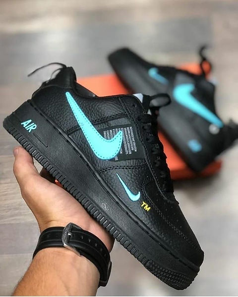 air force 1 tm black