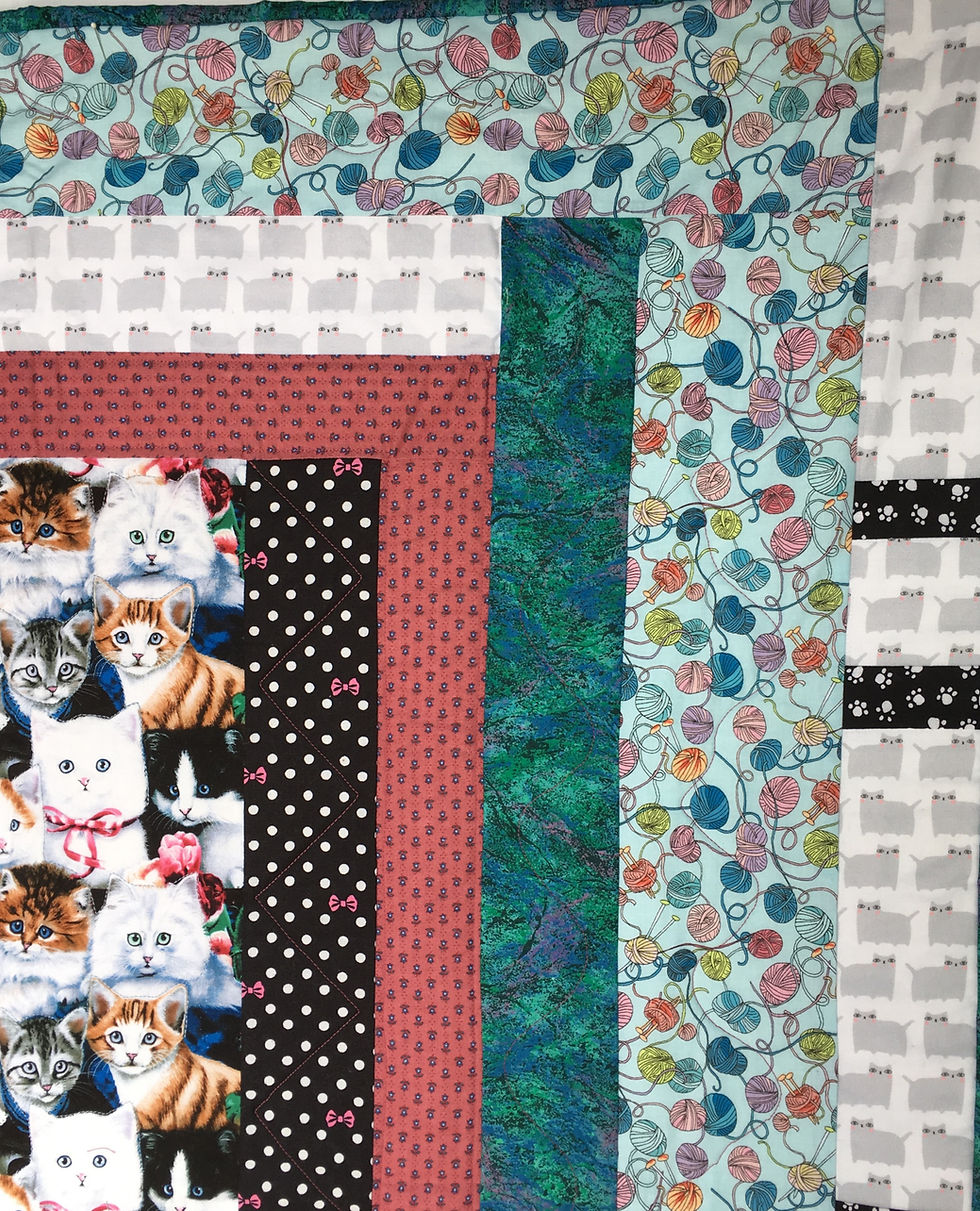 Thumbnail: Cuddly Kittens With Bows  SOLD