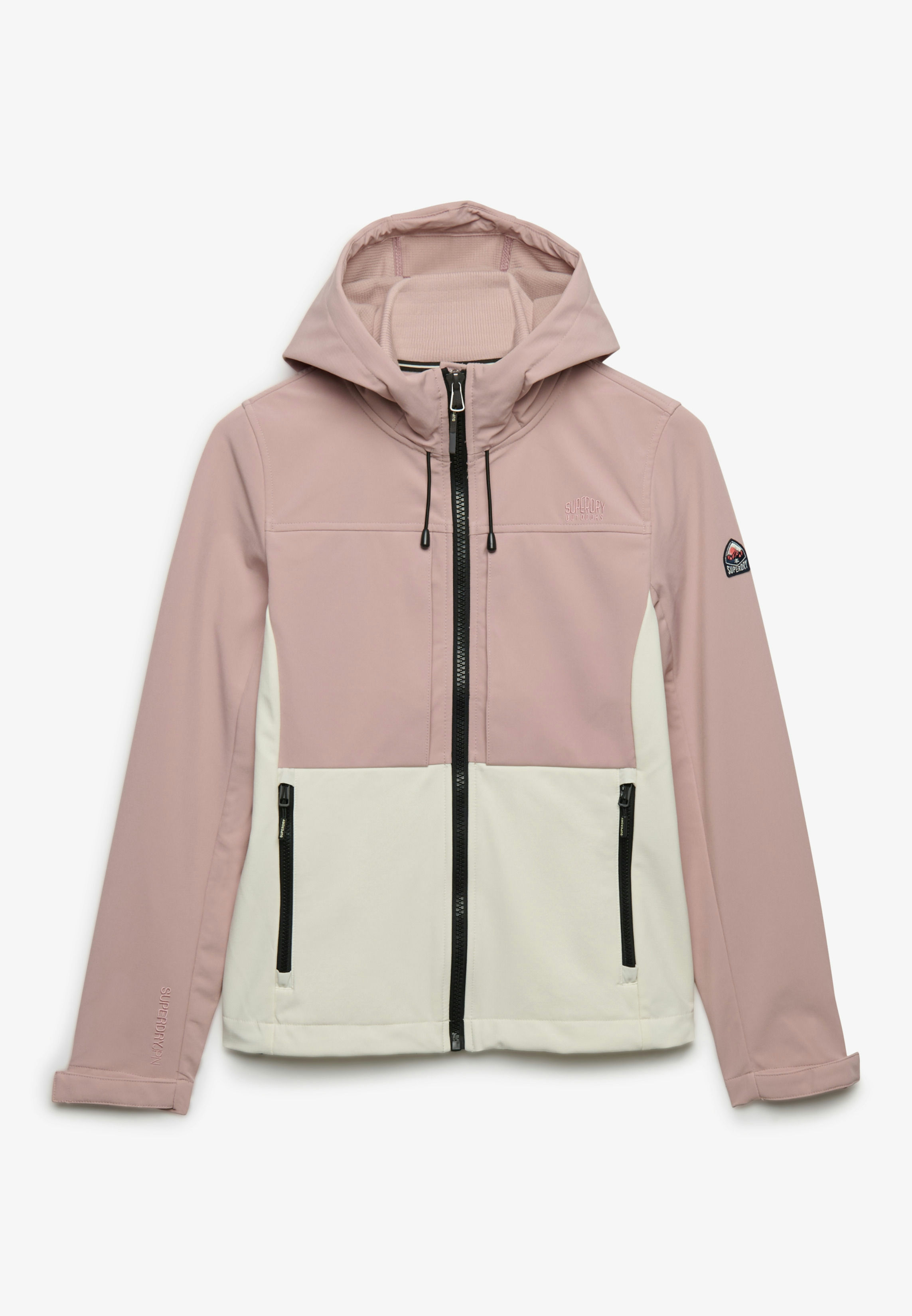 Kapuzen-Trekker-Jacke mit Farbblöcken von Superdry & Co