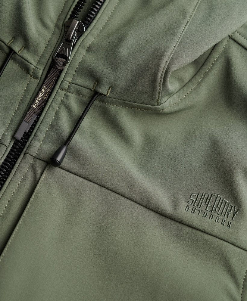 Miniaturbild: Softshell Trekker Jacke mit Kapuze von Superdry