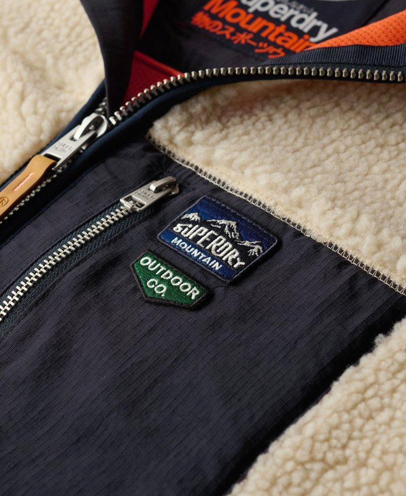 Thumbnail: Vintage Retro Borg Fleece-Weste