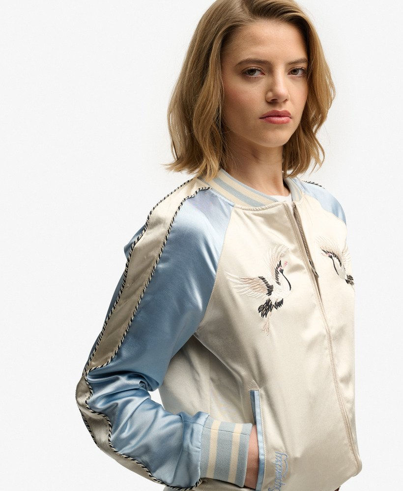 Miniaturbild: Suikajan Bomberjacke mit Stickerei von Superdry