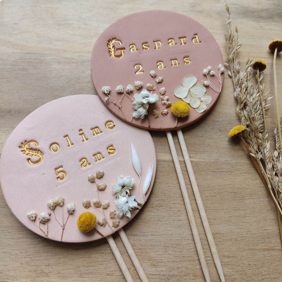 Cake topper - 8,5 cm