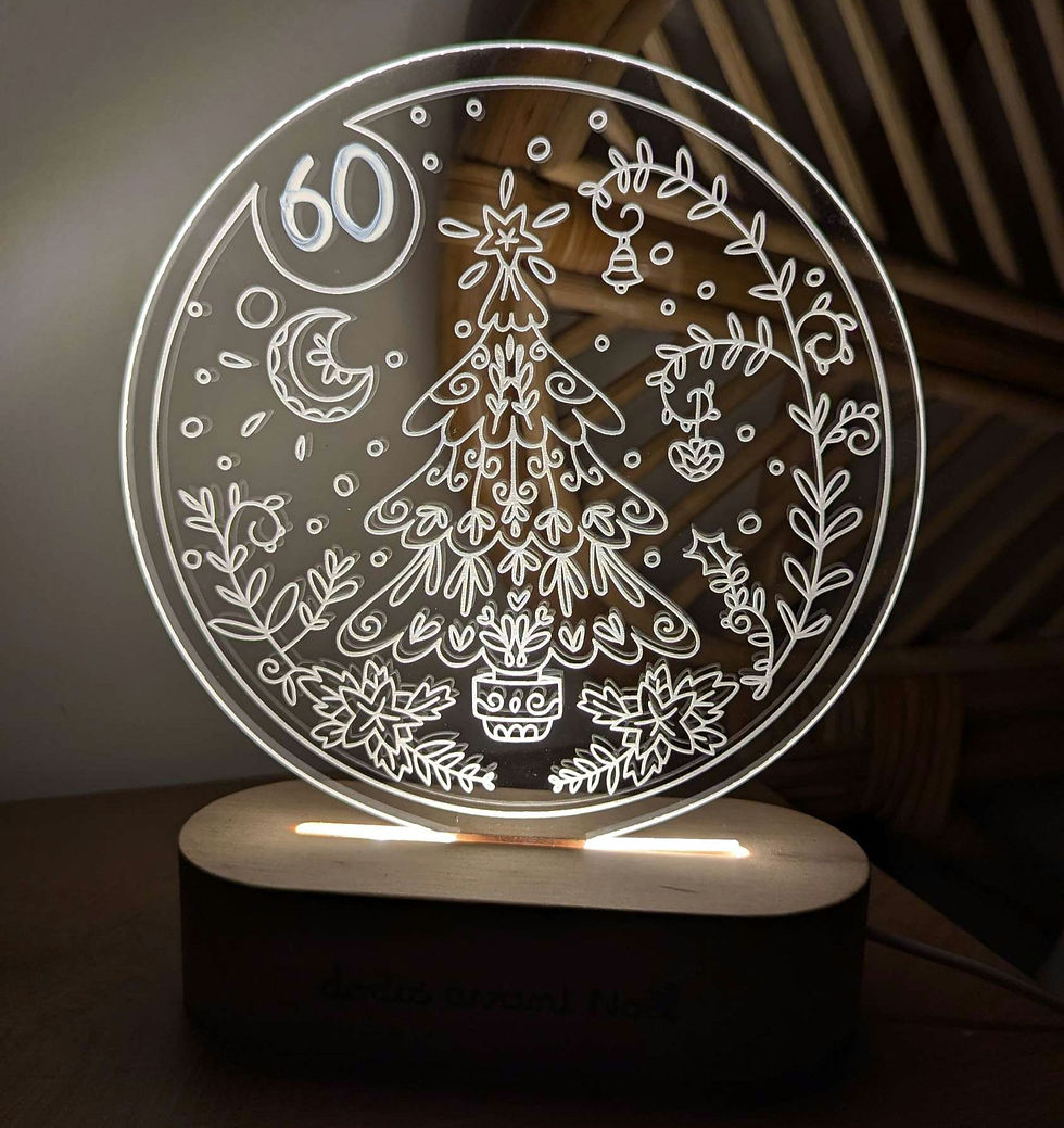 Veilleuse - Décompte de Noël