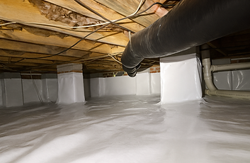 20mil Woven Vapor Barrier Crawlspace Encapsulation