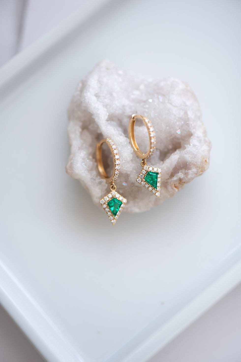 תמונה ממוזערת: עגילי  רובי יהלומים טבעיים/Earring Ruby & Diamond