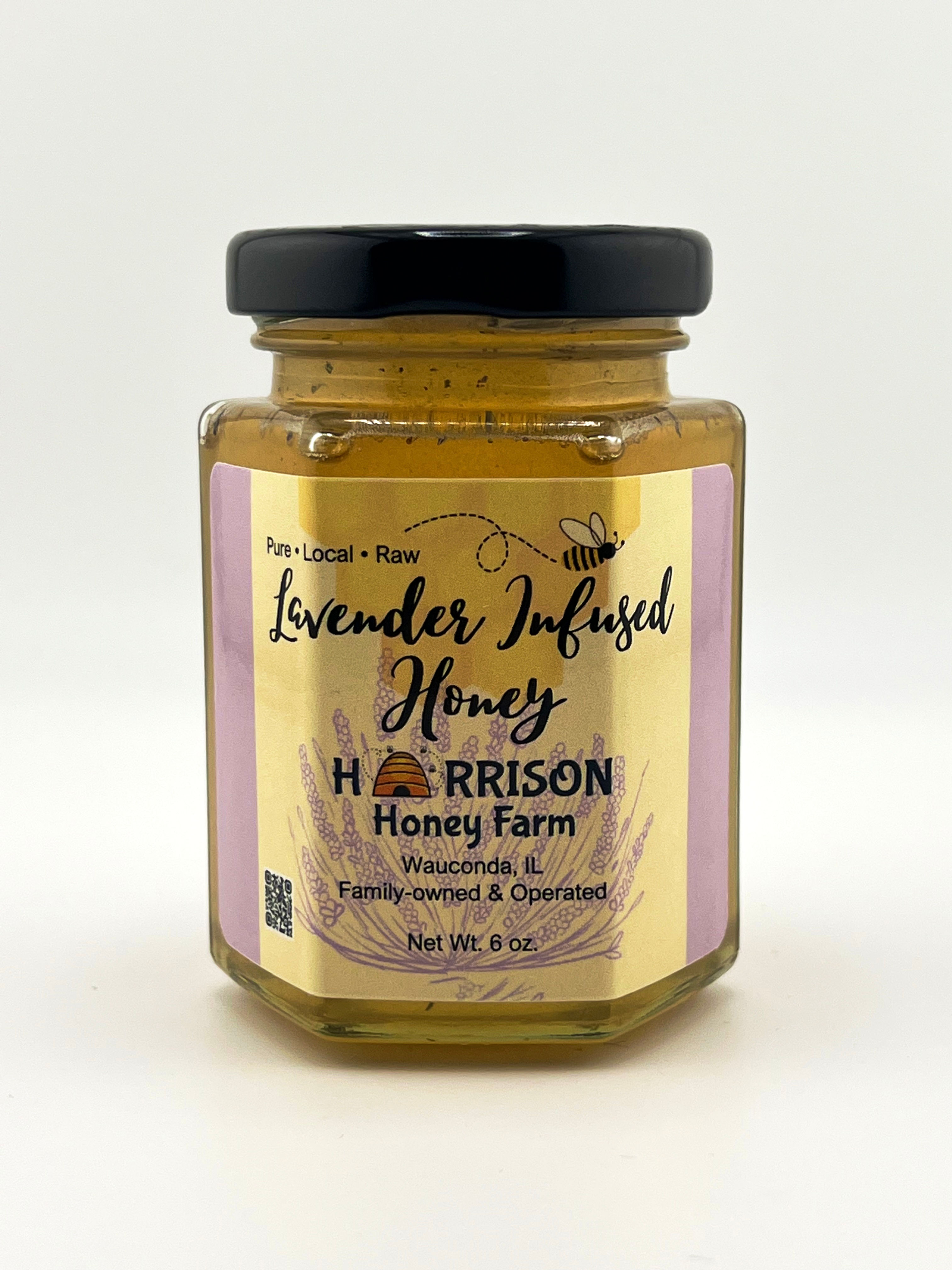 Lavender infused honey
