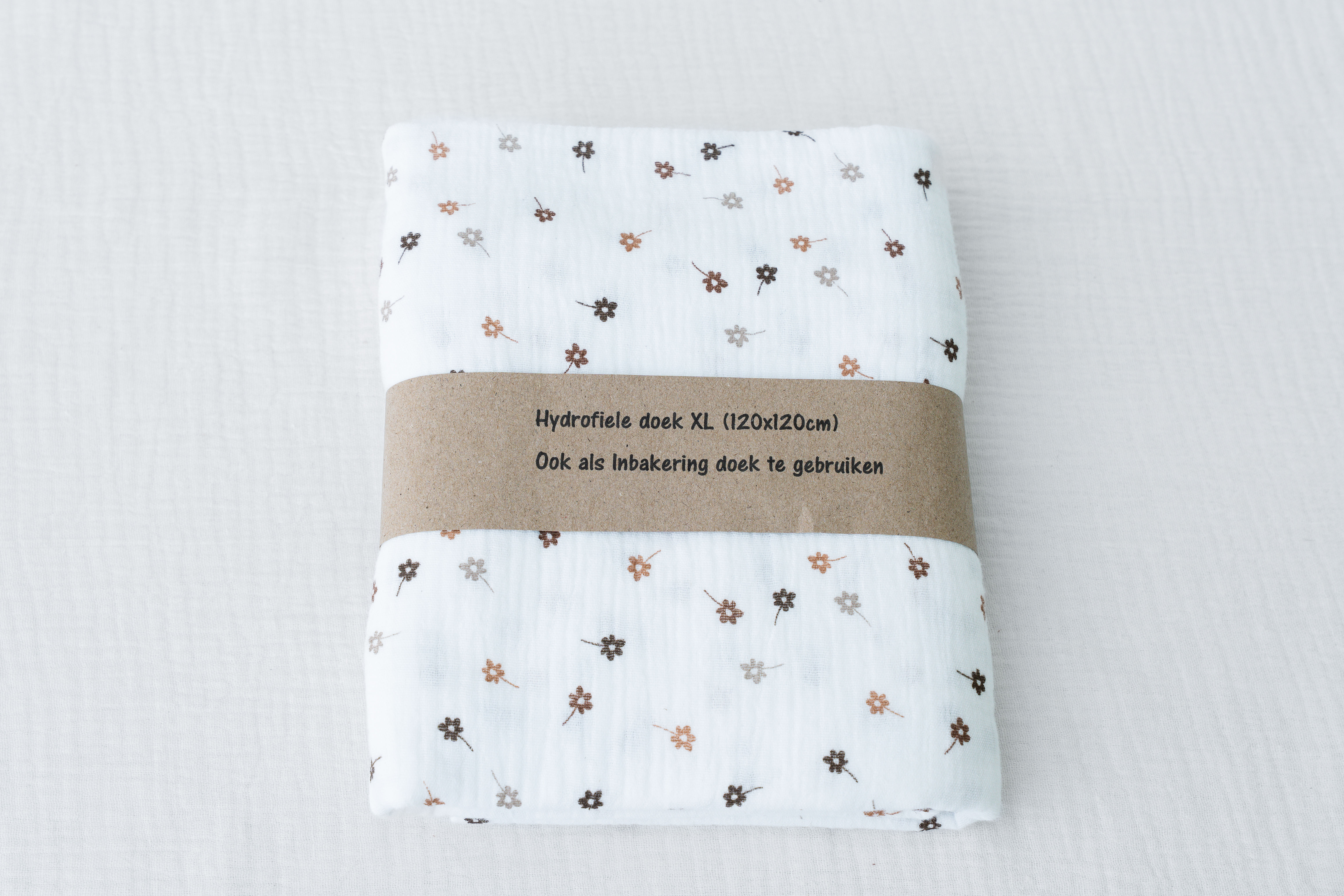 Hydrofiele doek XL bloem