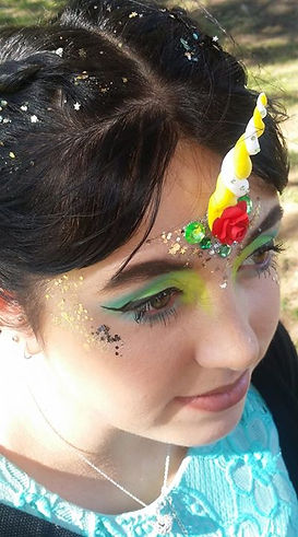 Bling and Glitter Bar, Unicorn Face Painting, Super Hero Newcastle Maitland Hunter Valley