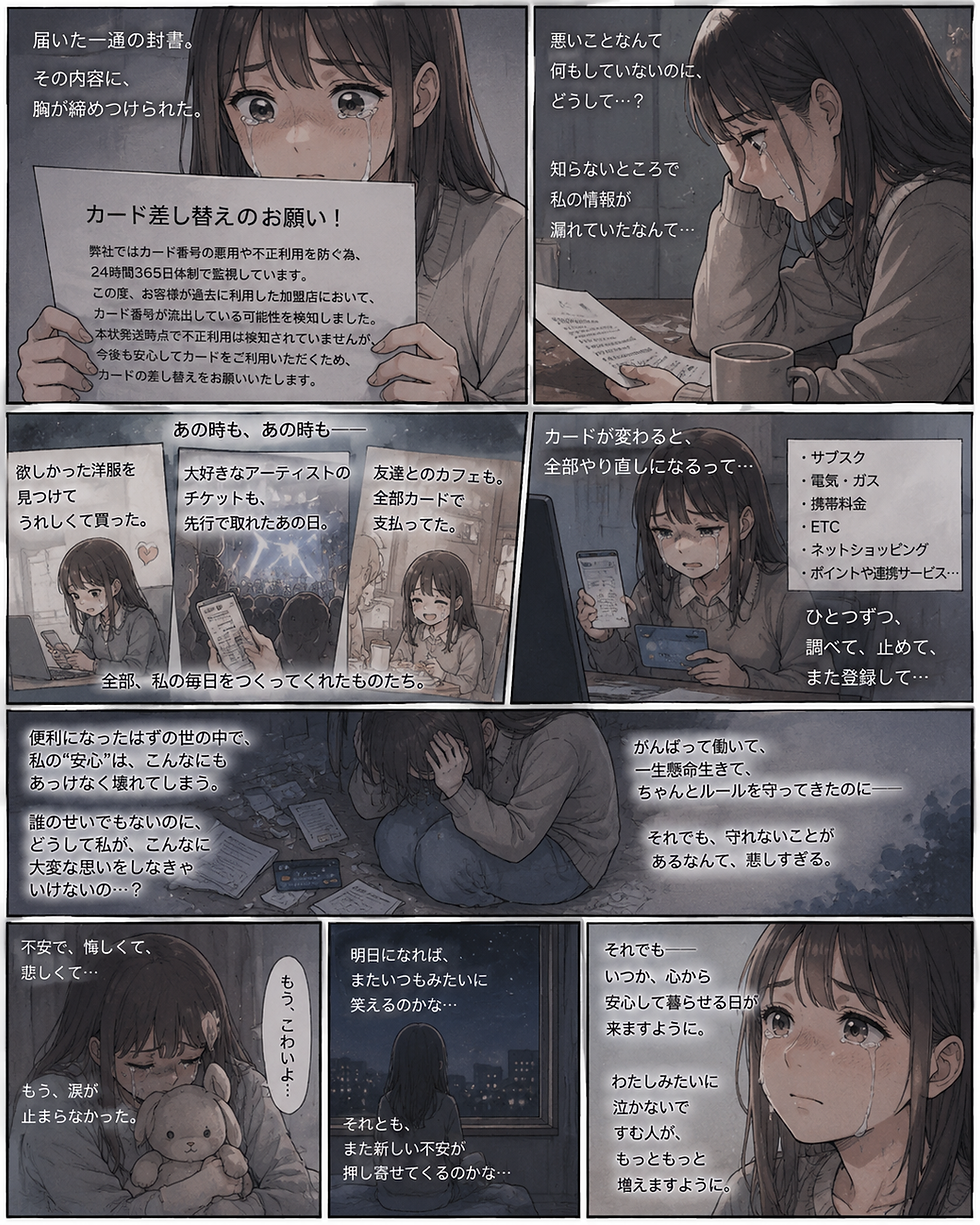 カード差し替えのお願い!