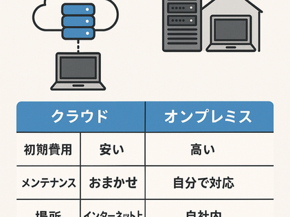 クラウドとオンプレってなに?初心者向けにやさしく解説!