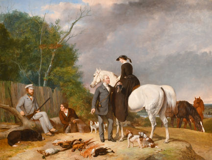 Abraham Cooper (1787-1868), 'The First of October,' 1856