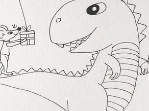 Dinosaur birthday cards