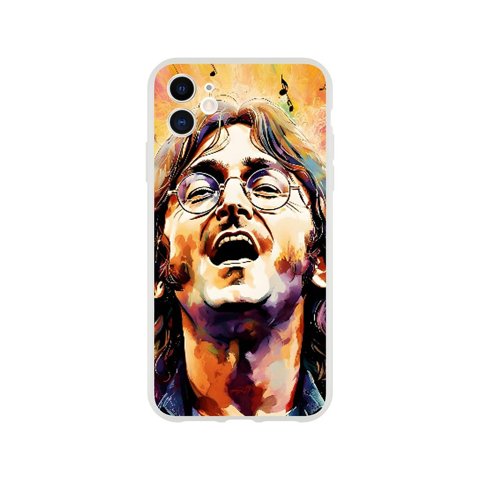 Thumbnail: John Lennon Flexi Phone Case – Flexible, Impact Resistant, Modern Design