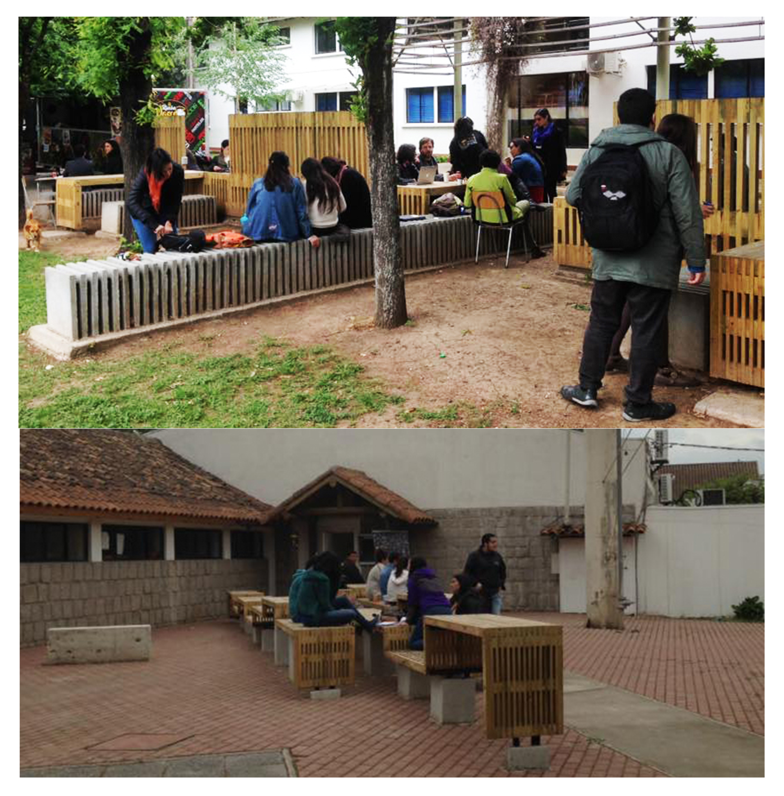 Aulas al aire libre, UCM