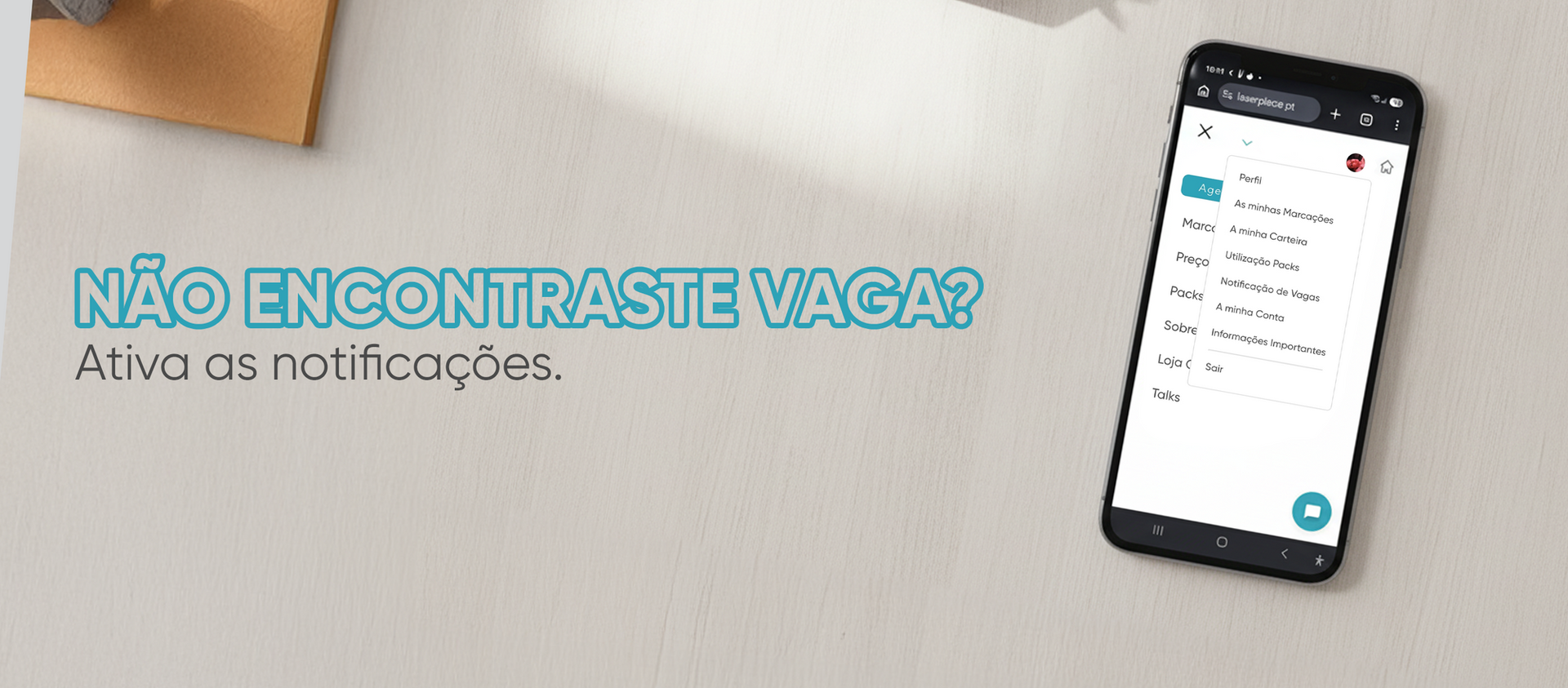 Notificação de vagas