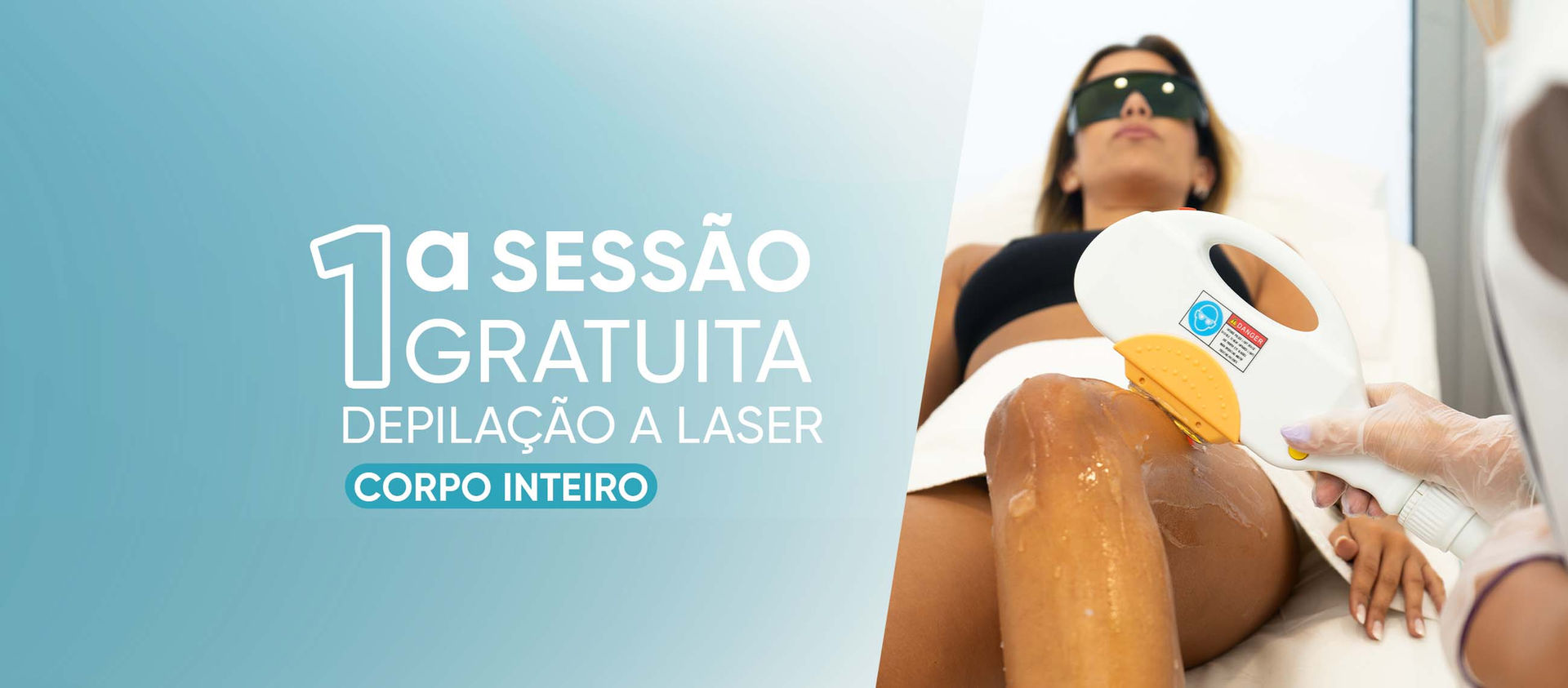 1ª Sessão Gratuita - Depilação Laser SHR