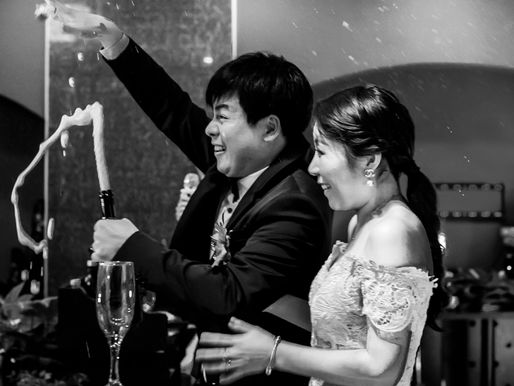 Chinese couple's wedding in Italy