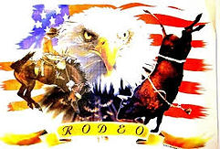 Rodeo with Flag and Eagle.jpeg
