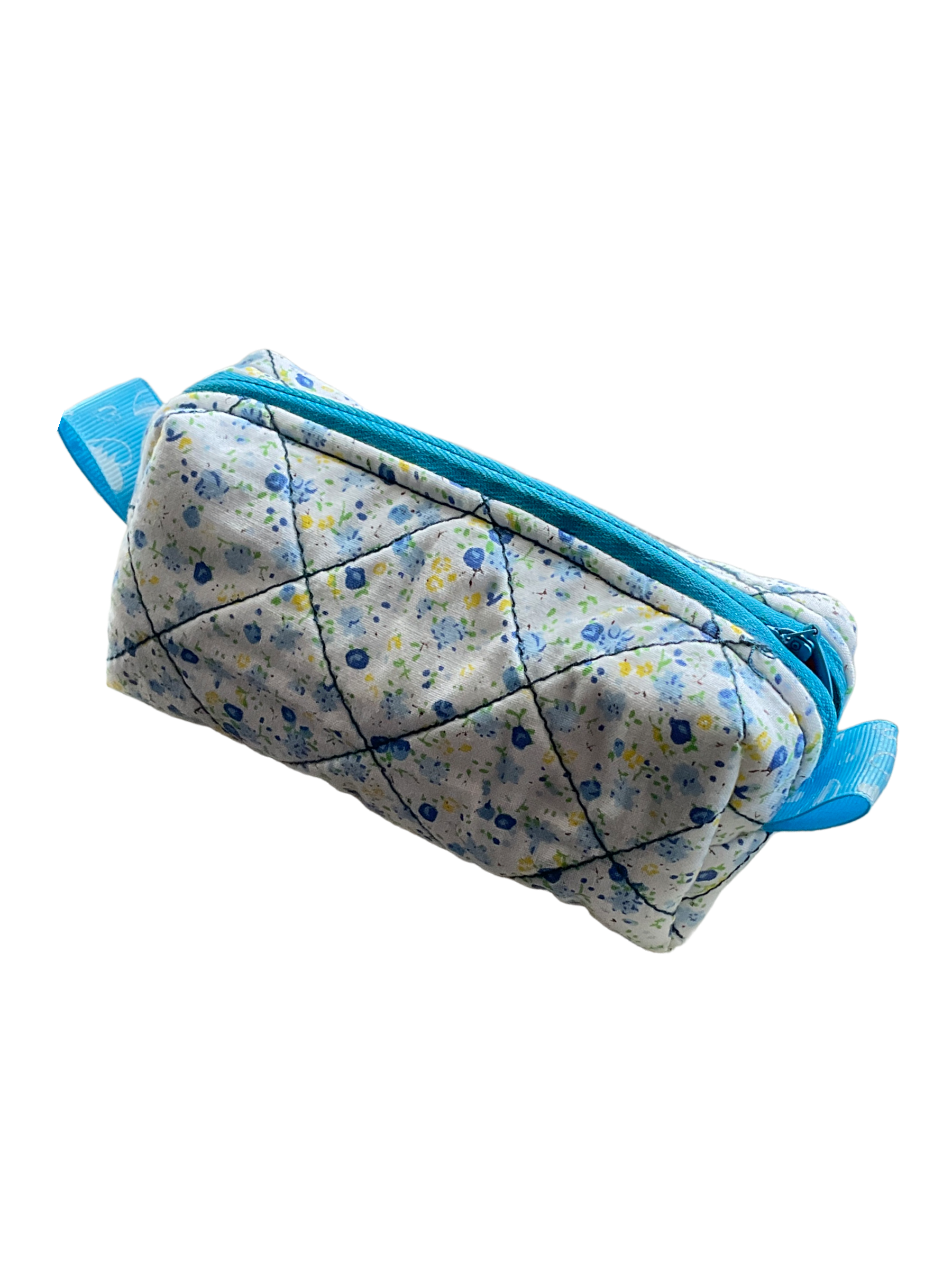 Small Quilted Cosmetic Bag