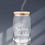 Thumbnail: Customized Clear Glass Tumblers Bamboo Lid Straw16oz