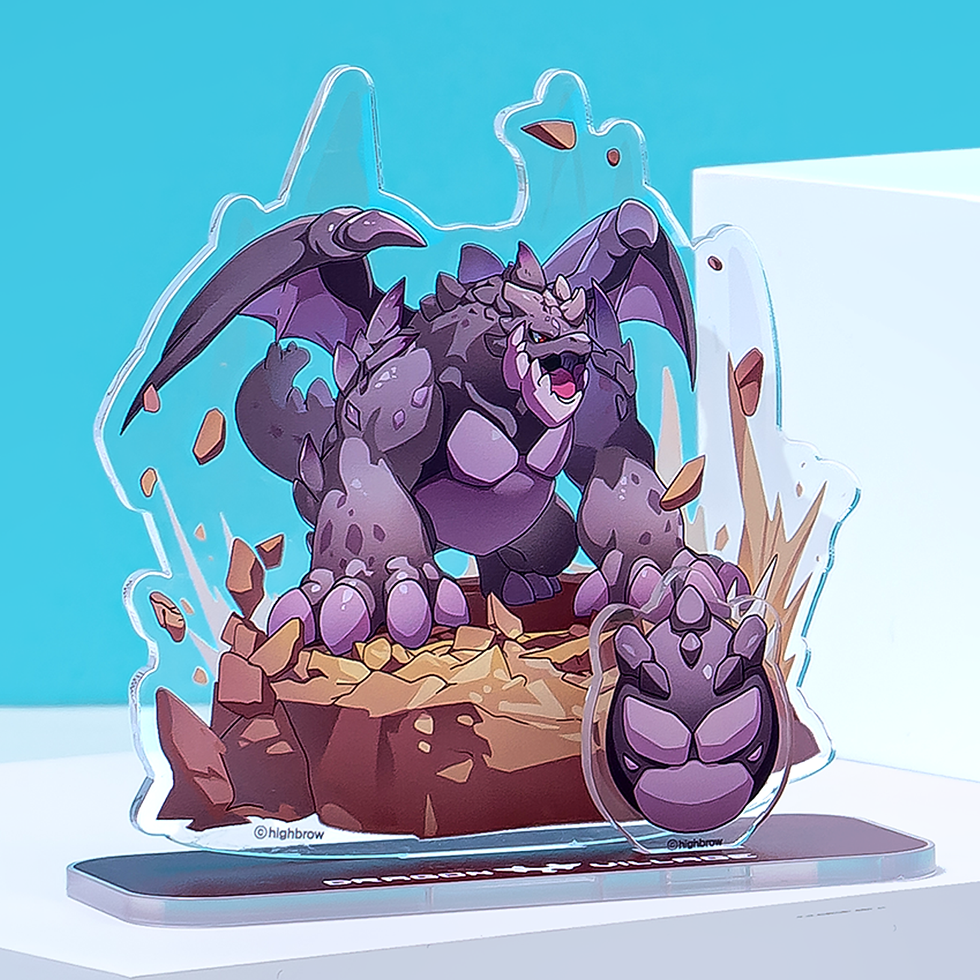 Thumbnail: Dragon Village Acrylic Stand: 4 Great Dragons