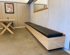 Café Bench Seating with Storage