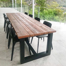 The "Heights" Outdoor Dining Table