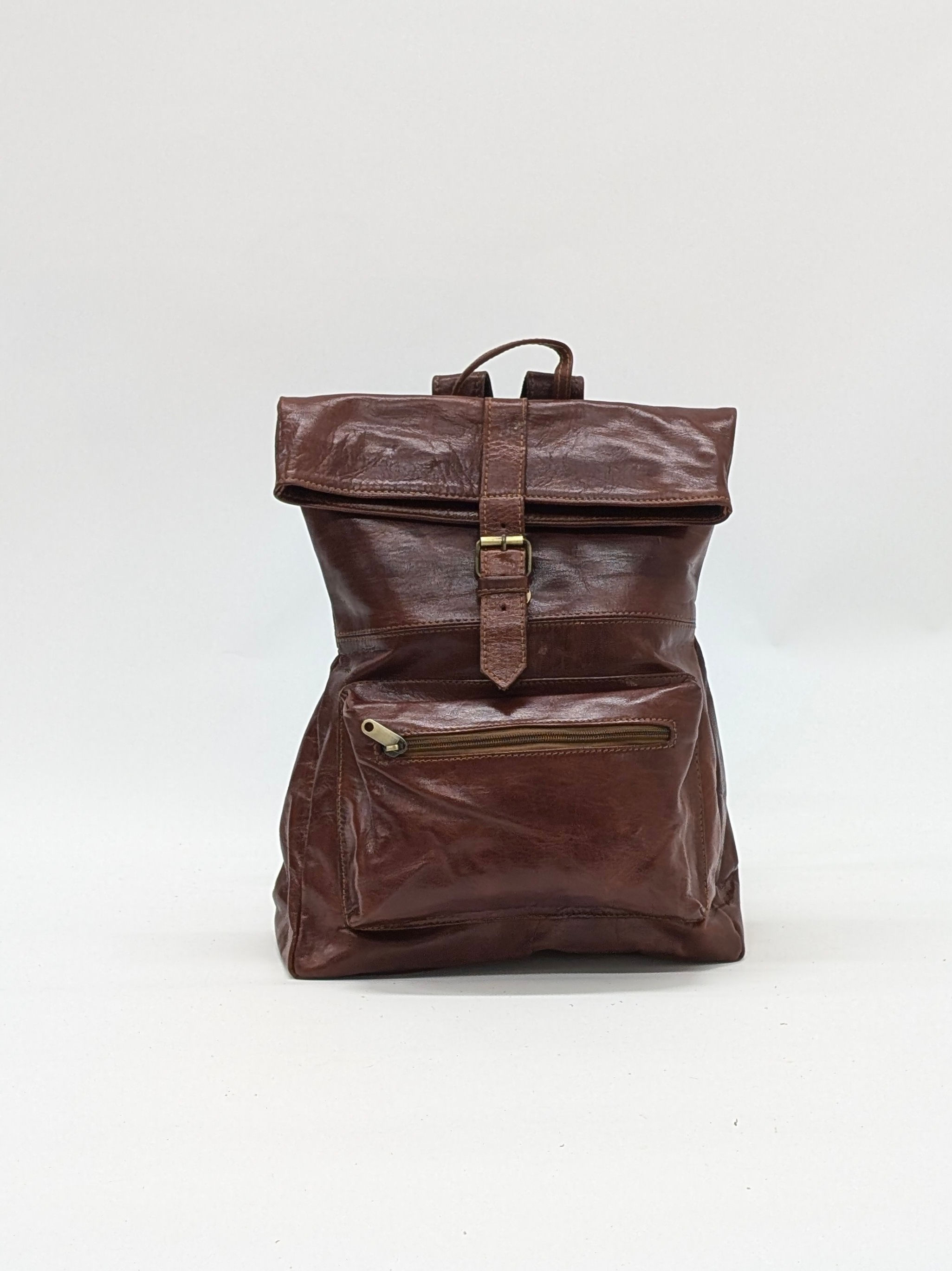 Zaino in pelle handmade 