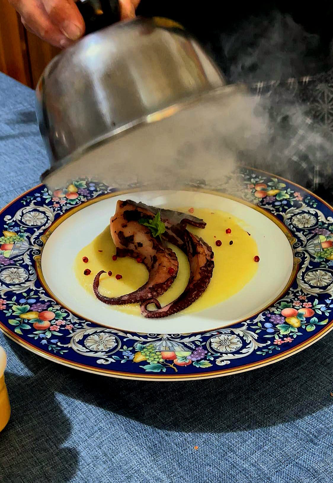 Piatto gourmet per un menu personalizzato