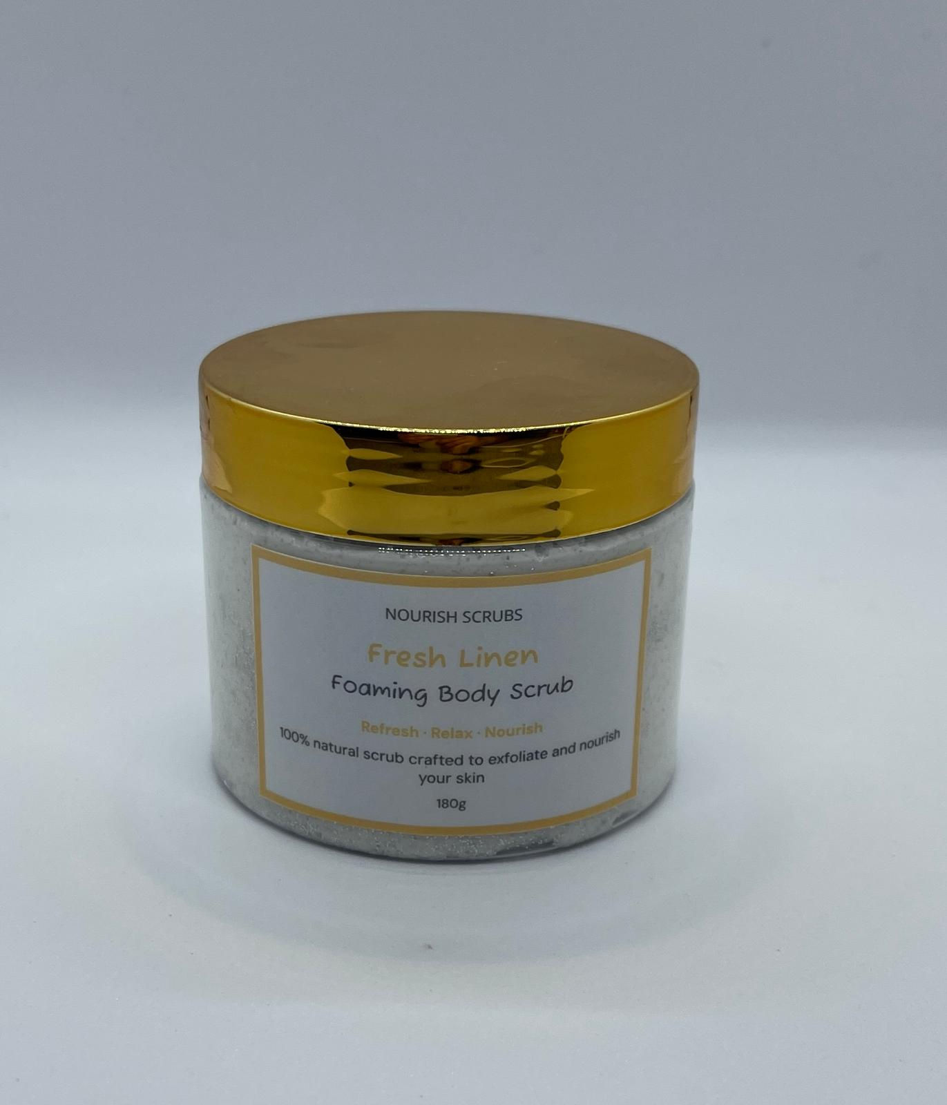 Fresh Linen Foaming Sugar Scrub