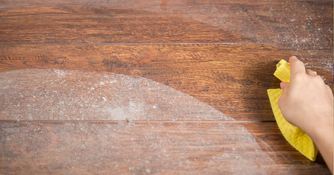 Dusting surface