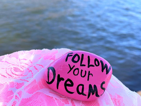 First Rocks painted of 2021