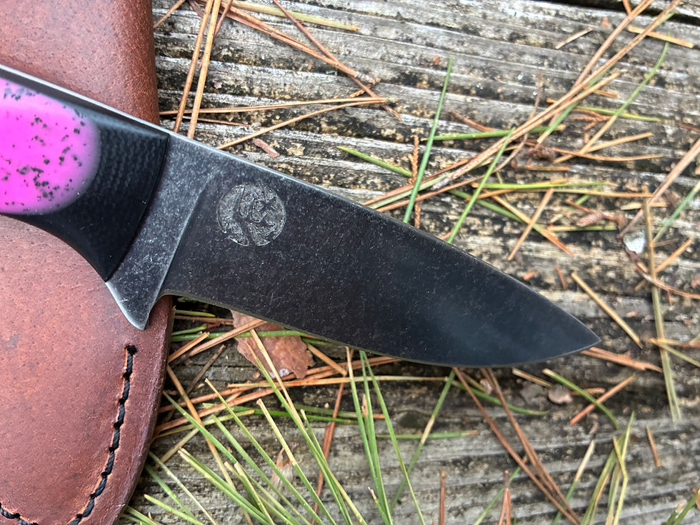 Thumbnail: Pink Grip-Tec V2 Drop Point Hunter