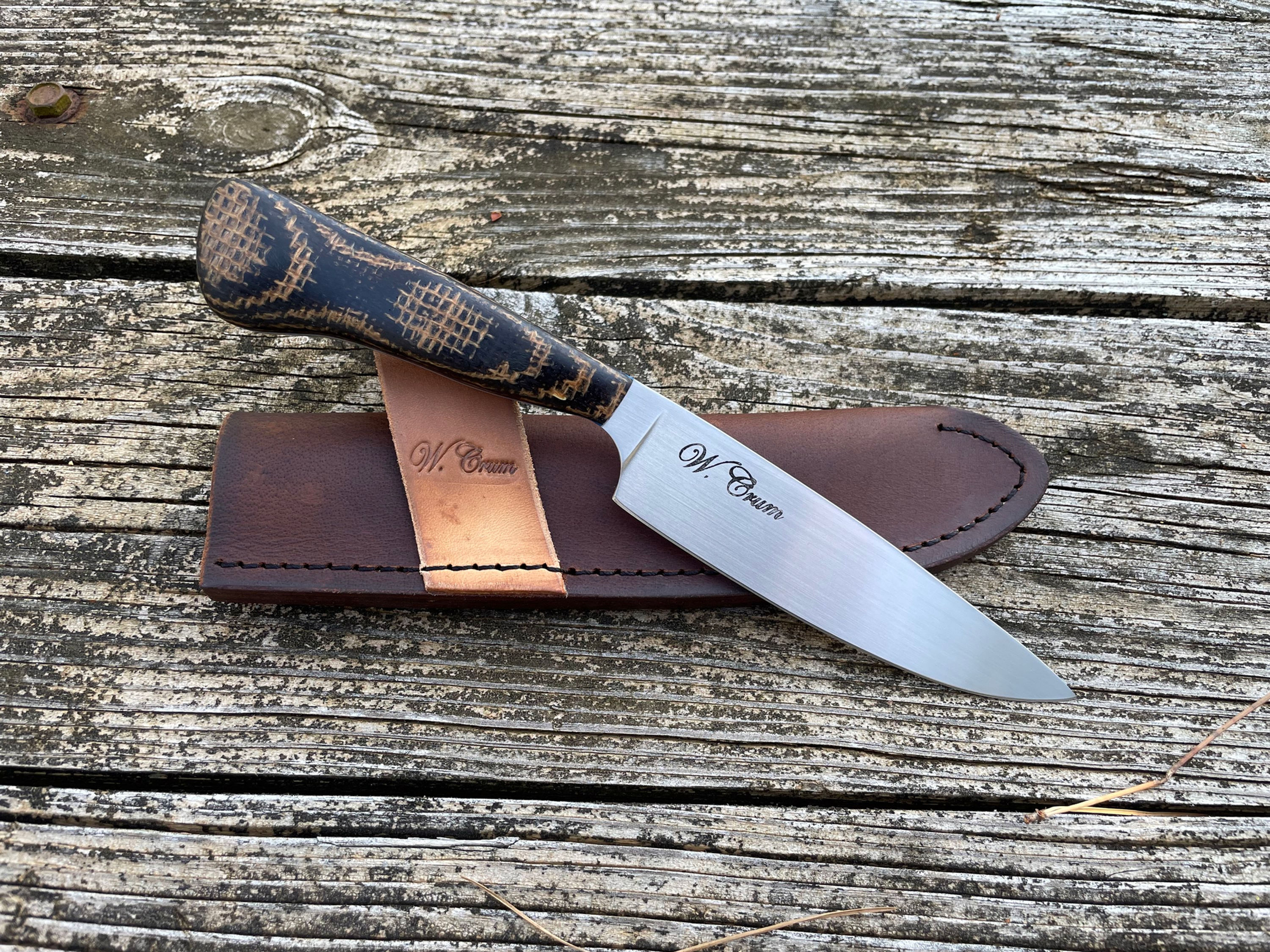 Forged Drop Point Hunter