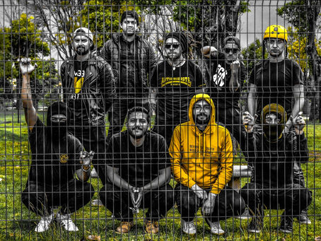 La banda colombiana El Punto Ska pide un cambio a través de 'El Cajón