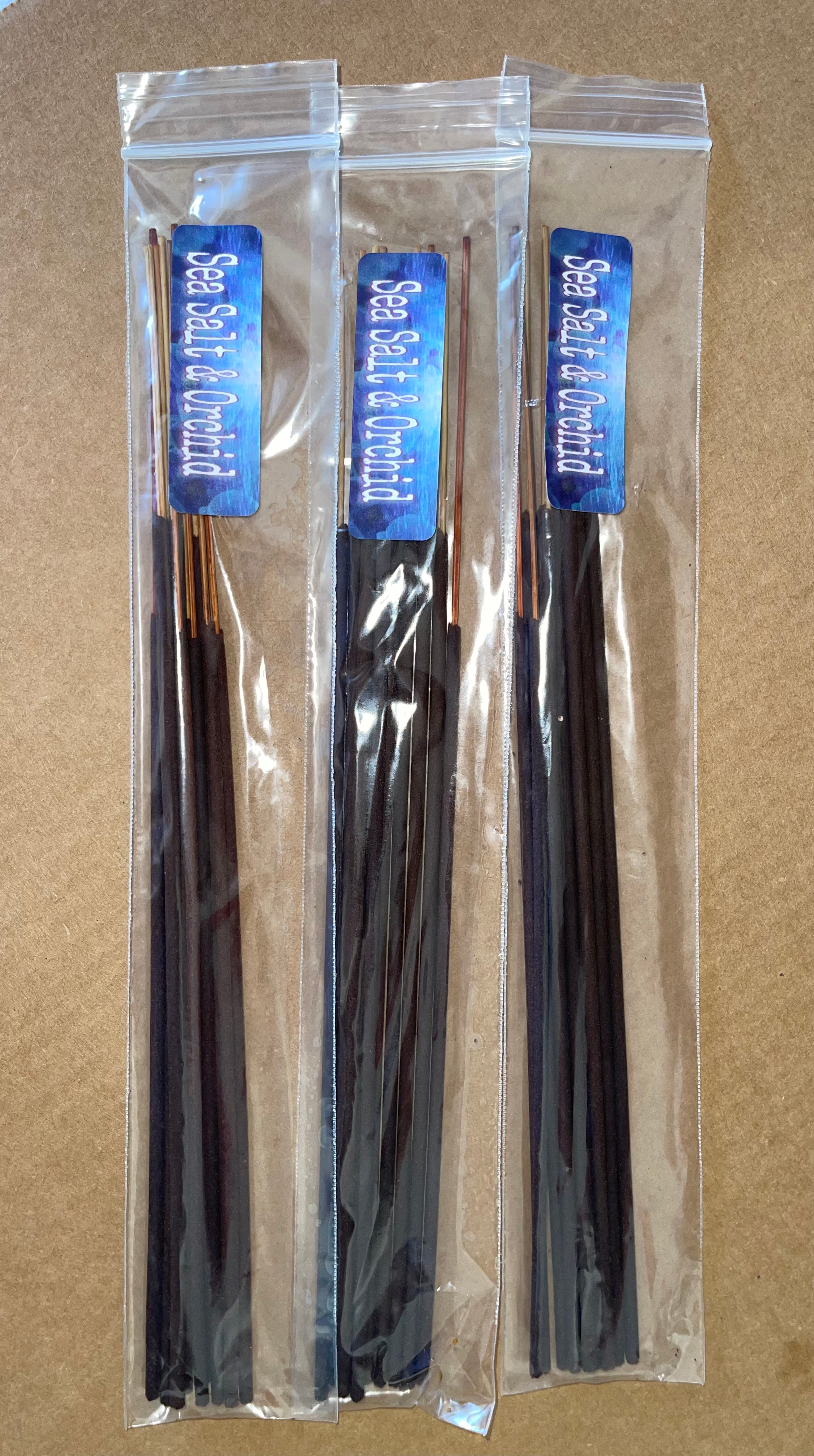 Sea Salt & Orchid 3 pack of incense