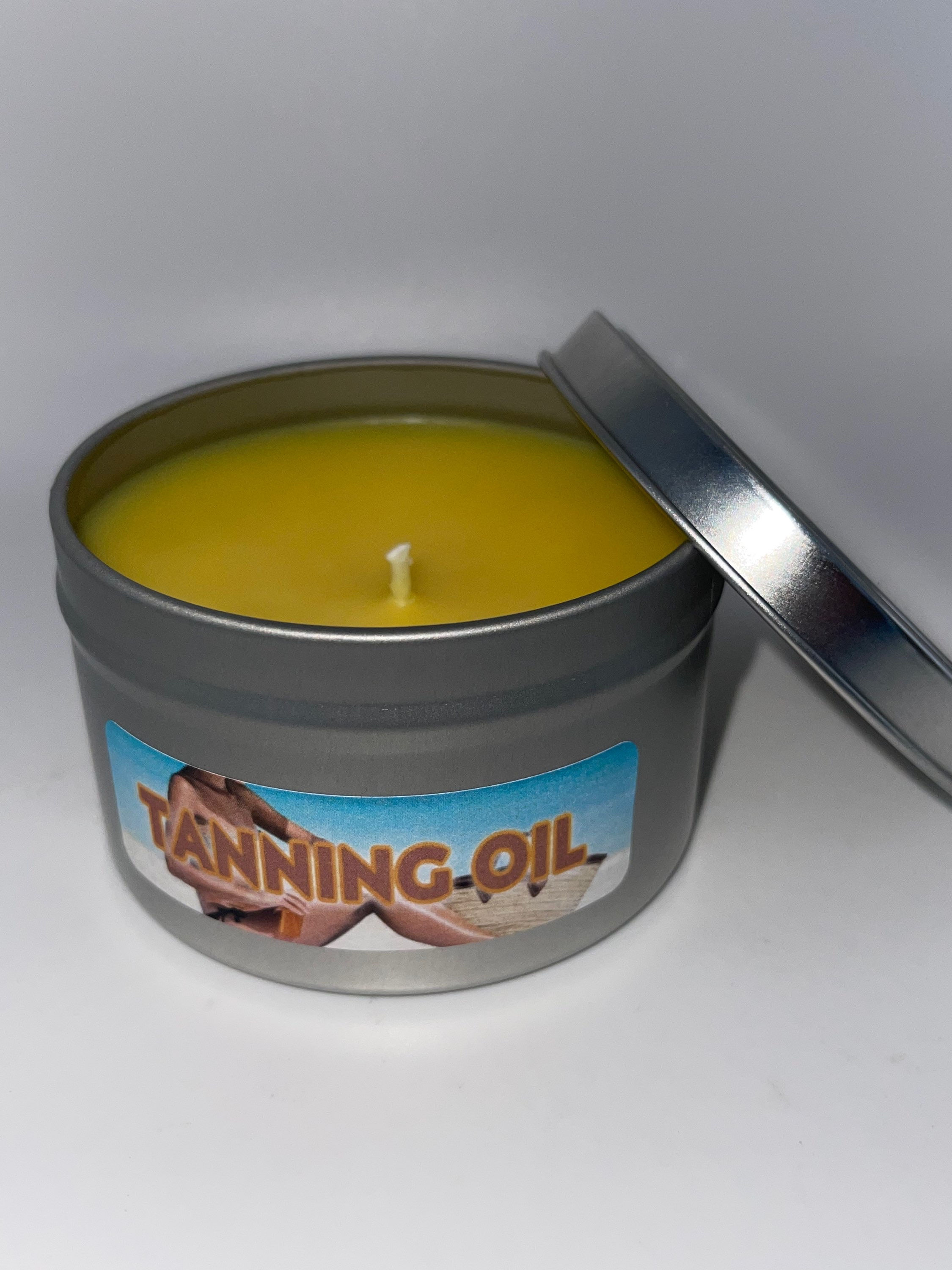Tanning Oil 8oz Candle