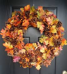 Pinecone Leaf Wreath