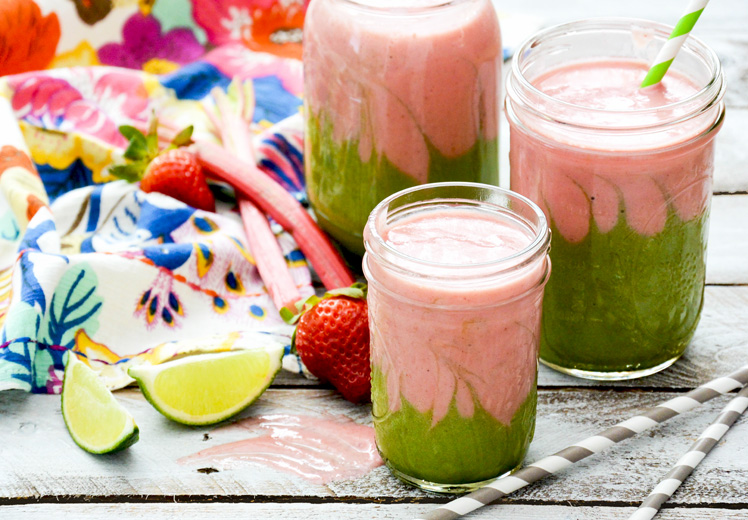 Layered Spring Smoothies