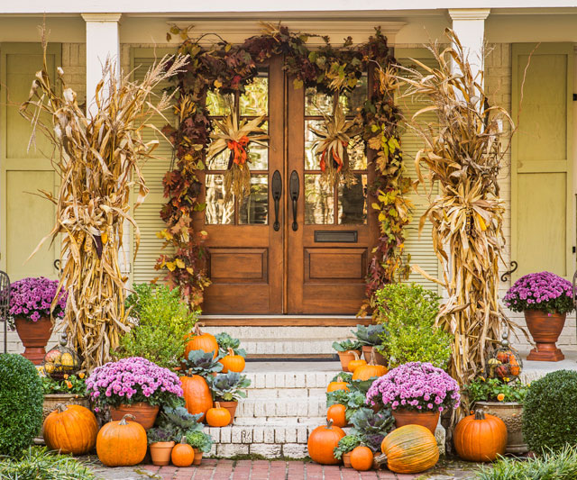 Autumn Harvest Entryway