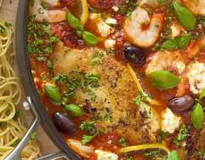 Meditarranean Chicken & Shrimp