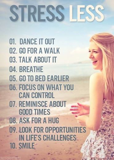 10 Ways to Stress Less