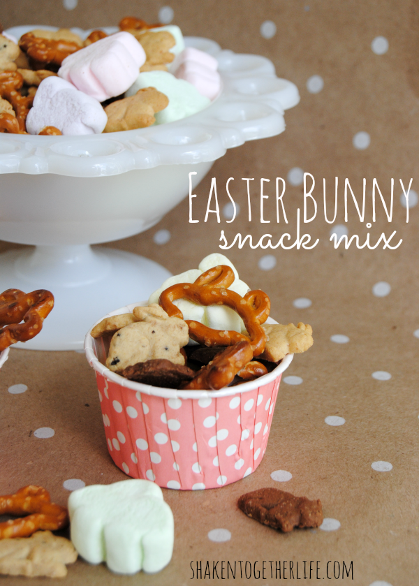 Easter Bunny Snack Mix