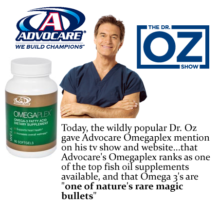 Dr. Oz Likes Our OmegaPlex