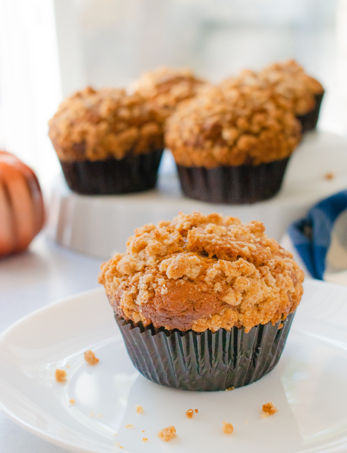 Pumpkin Crumble Muffins
