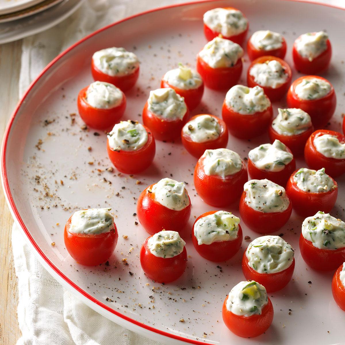 Stuffed Cherry Tomatoes
