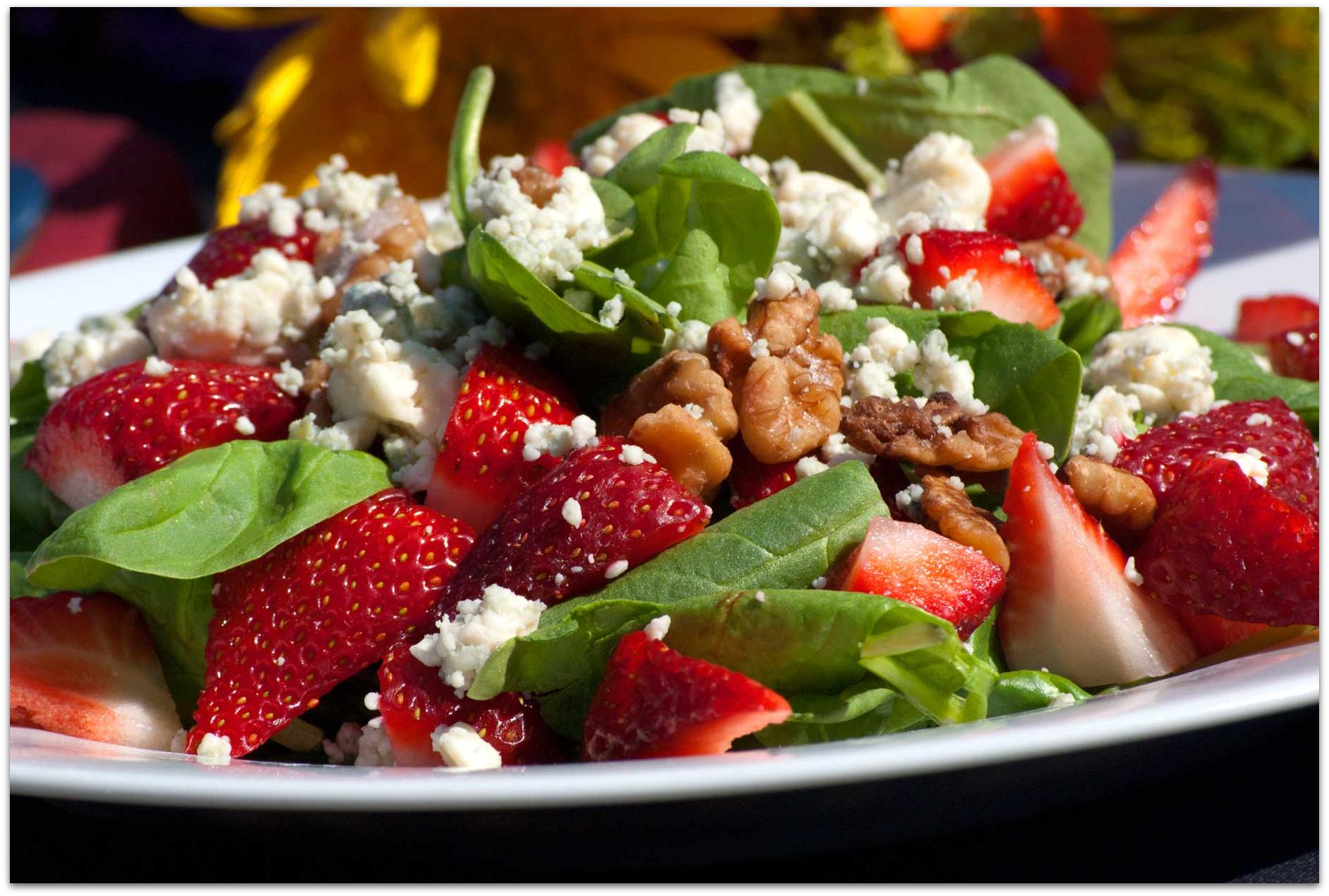 Spinach Strawberry Salad